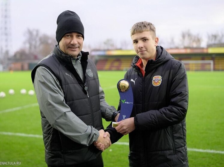 Футболист «Арсенала» Минаев признан лучшим игроком октября в ЮФЛ