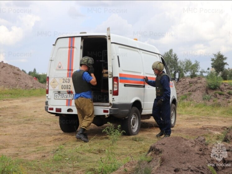 В Орловской области обезвредили снаряд времён Великой Отечественной войны