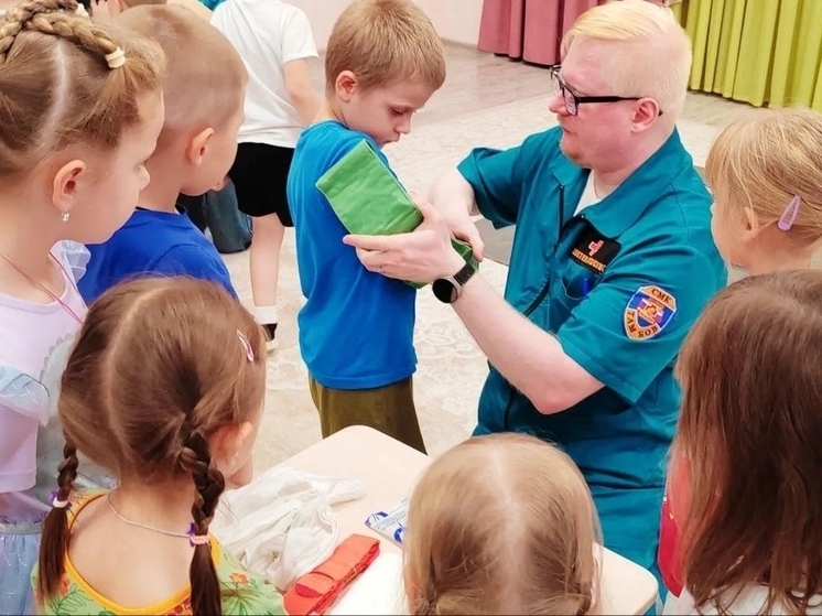 Юные спасатели Тамбова: дошкольники освоили азы первой помощи