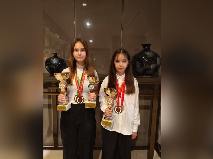 Юные шашистки из Башкирии завоевали медали первенства мира