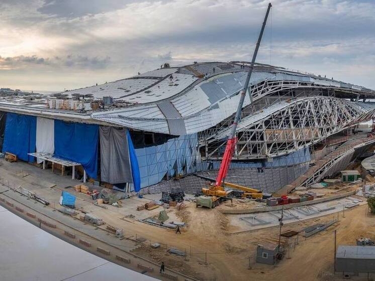 В Севастополе полным ходом идет строительство театра оперы и балета