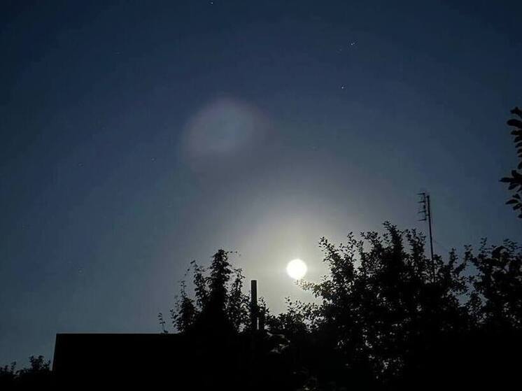 В Клепиковском районе Рязанской области засняли пролёт болида