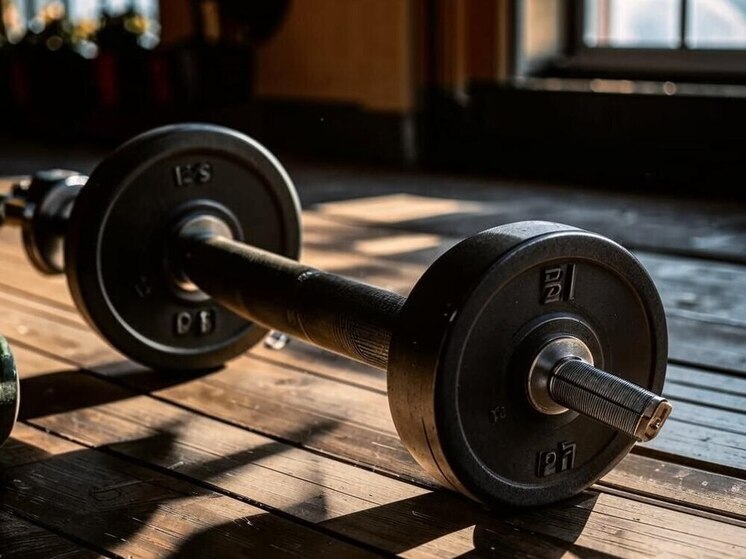 Воронежский священник одной рукой поднял 200-килограммовую штангу