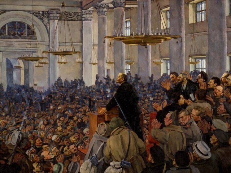 В Новосибирске показали редкие кадры Октябрьской революции 1917 года