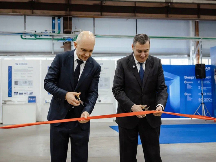 В честь 80-летнего юбилея Курского электроаппаратного завода состоялось торжественное открытие нового роботизированного производства