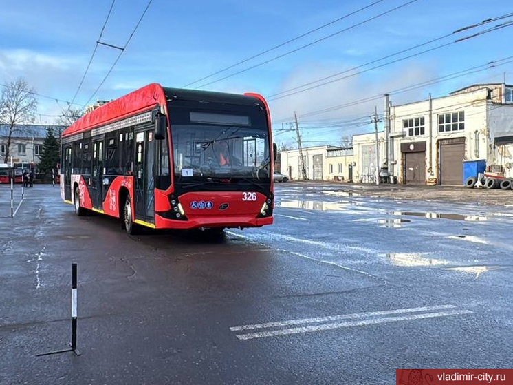 Во Владимире спустя 10 лет возобновили конкурс среди на лучшего водителя троллейбуса