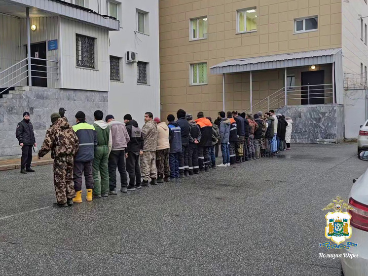 Около 900 мигрантов выдворены с территории Югры с начала 2025 года