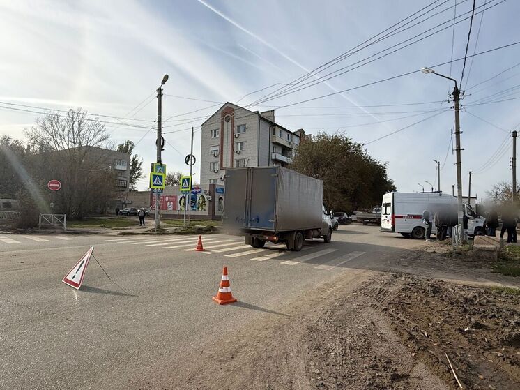 В Астрахани ГАЗель сбила ребенка на пешеходном переходе
