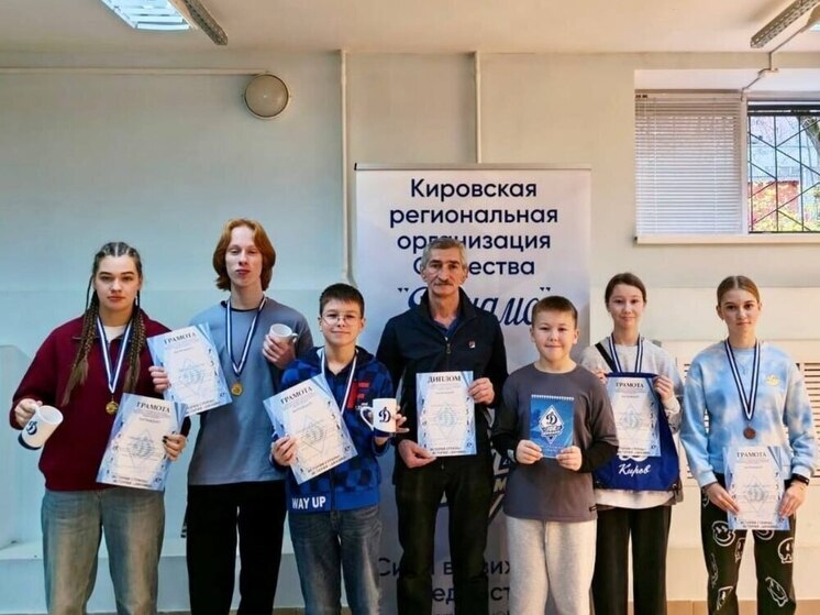 Сборная детей сотрудников УМВД Кировской области стала лучшей в стрельбе