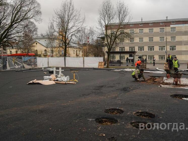 Научную детскую площадку в сквере 825-летия Вологды построят до конца года