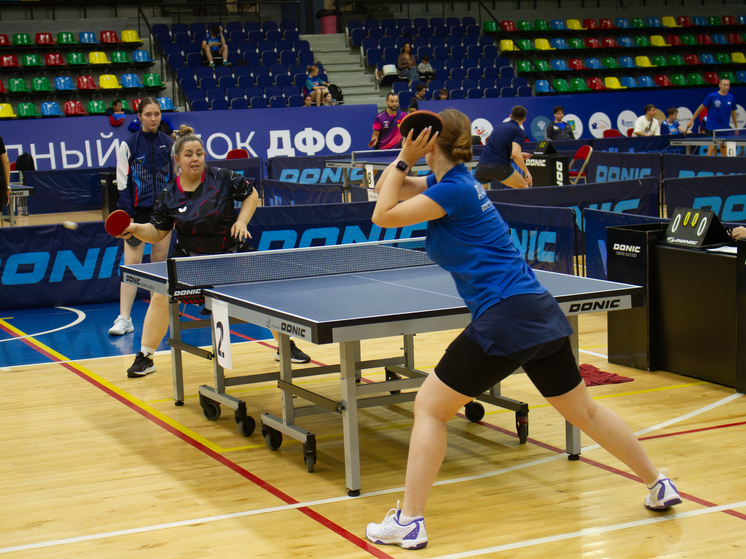 Игра без права на ошибку: в Хабаровске проходит Командный кубок Дальнего Востока по настольному теннису с отдельным туром по шут-теннису