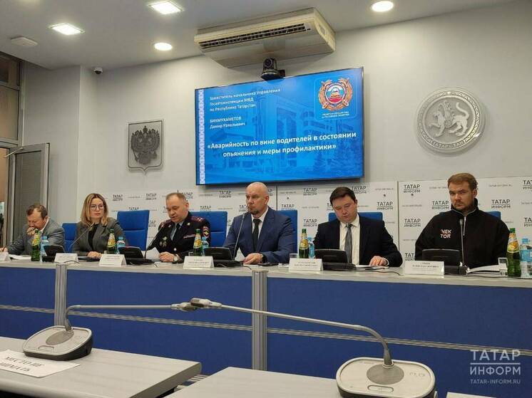 ДТП с трагическим исходом в Татарстане зачастую происходят из-за пьяных водителей