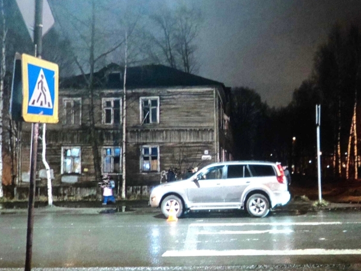 В Архангельске водитель Haval сбил пешехода на «зебре»