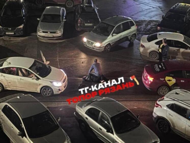 Конфликт между водителями разразился на рязанской улице