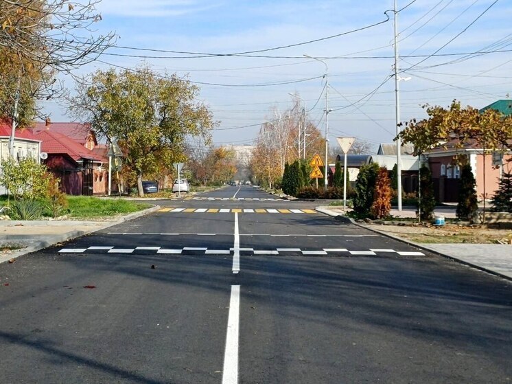 В Минеральных Водах по нацпроекту отремонтировали центральную улицу