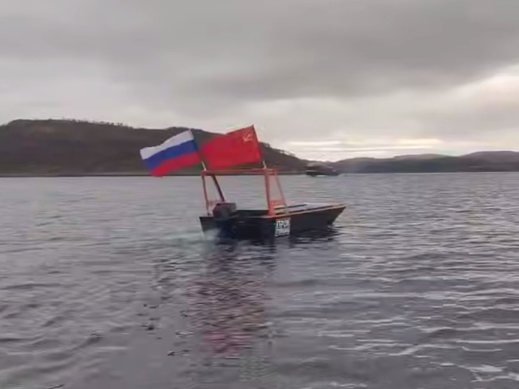 Прототип безэкипажного катера «Герои Тумана» испытали в Баренцевом море