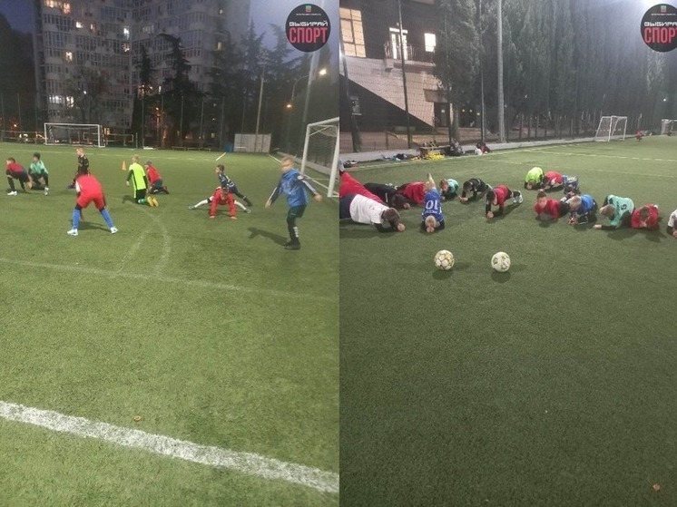 Юные футболисты Мелитополя отправились в крымскую Алушту на тренировки