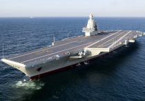 В Китае с помпой ввели в эксплуатацию третий авианосец «Фуцзянь»