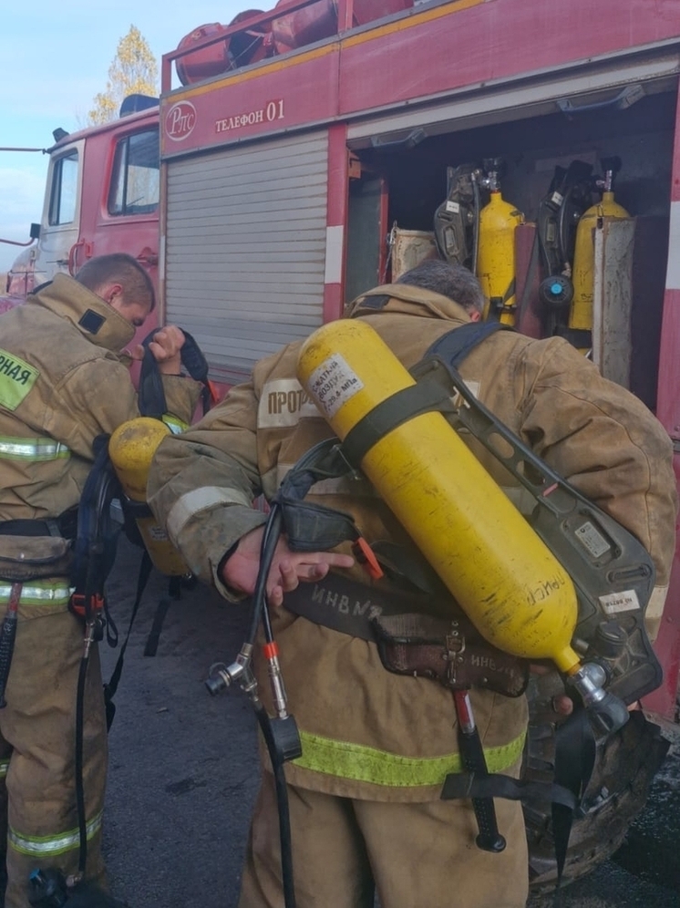 В Курской области из-за короткого замыкания произошло возгорание в жилом доме