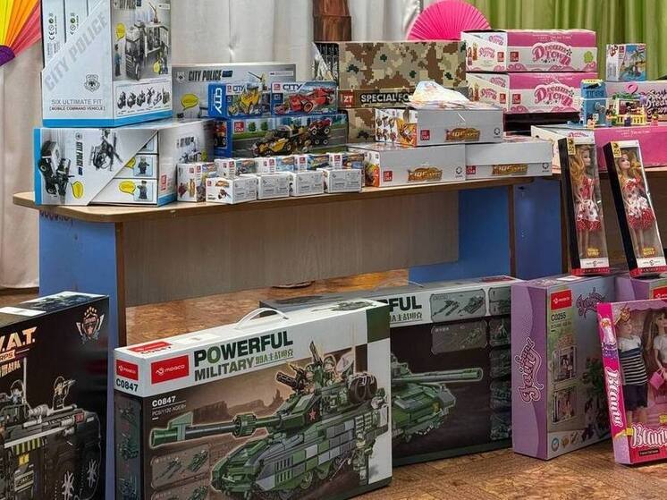 В Чите на детсады «упало» 3,5 тонны игрушек