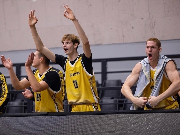 Курские «Русичи-2» вышли на 1 место в чемпионате ЦФО по баскетболу