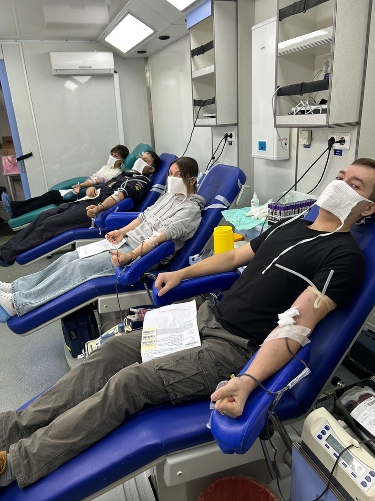 Брянская станция переливания крови посетила Почеп