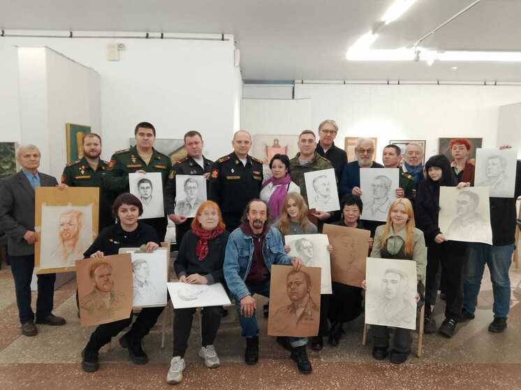 «Портреты героев»: когда мужество встречается с кистью художника