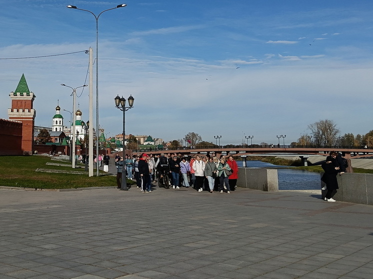 Этой осенью Йошкар-Олу посетили гости из разных уголков страны