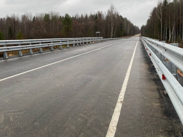 В Костромской области завершена реконструкция моста через реку Ёрла