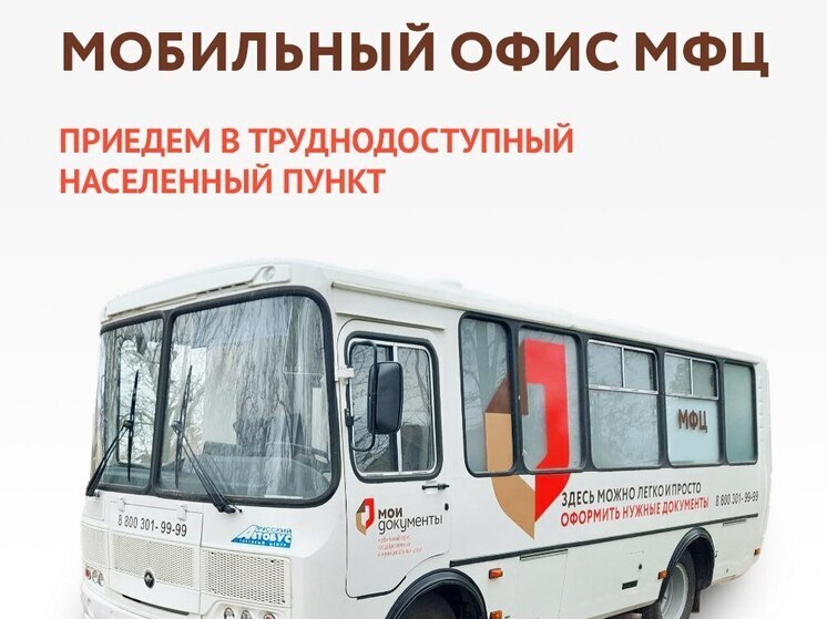 Мобильный офис МФЦ посетит 33 населенных пункта Херсонской области