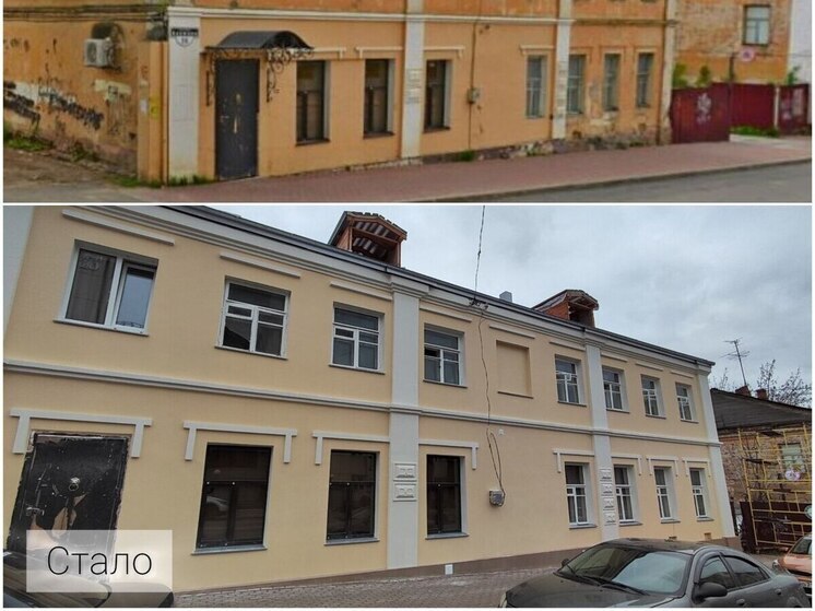 В Калуге похорошел дом купца Морозова