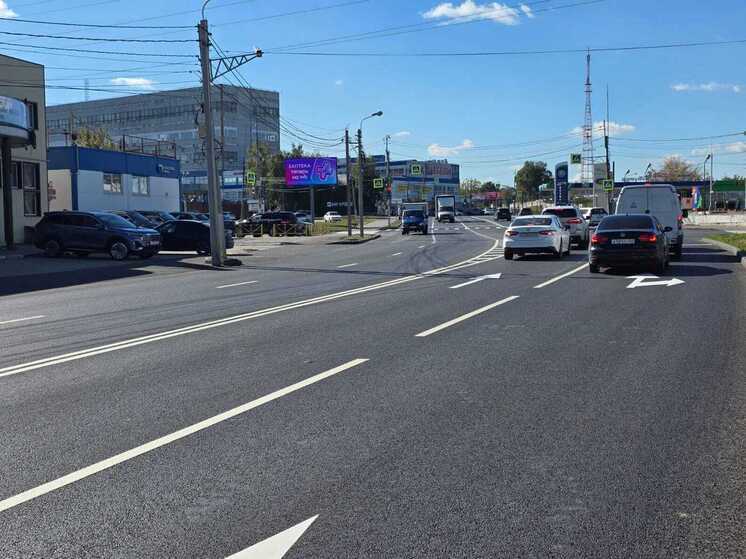 Дорогу на проезде Яблочкова в Рязани отремонтировали по нацпроекту