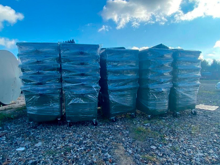 Липецкий округ закупил 35 новых контейнеров для комфортной утилизации