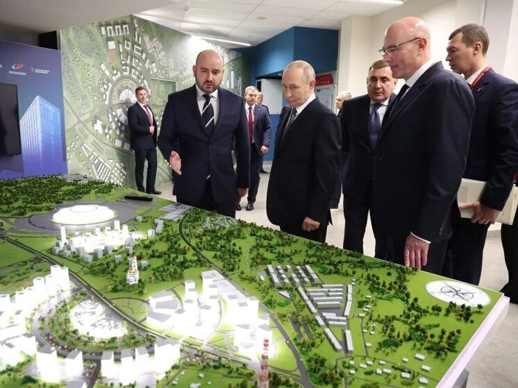 В. Федорищев доложил В. Путину о проекте нового самарского района «Беспилотный»