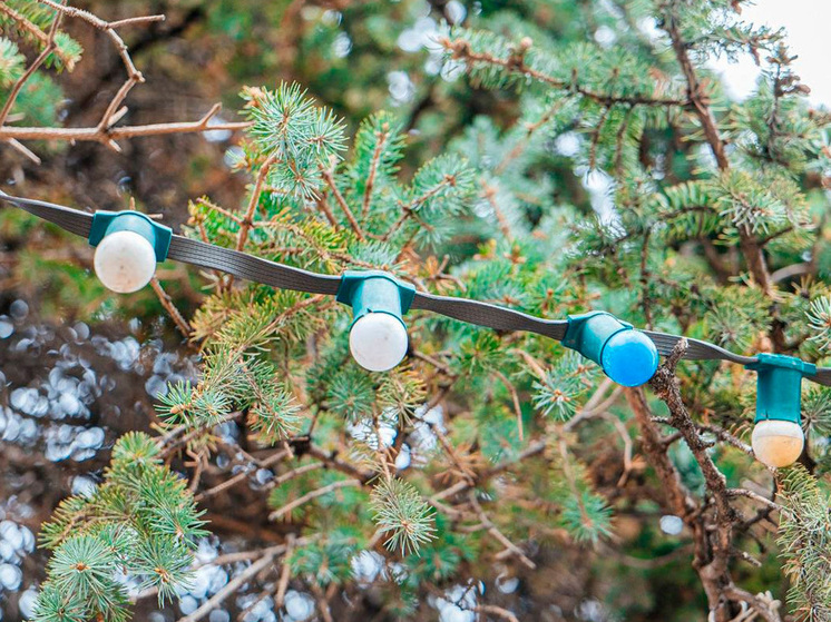 Центра Липецка преображается в новогоднюю сказку