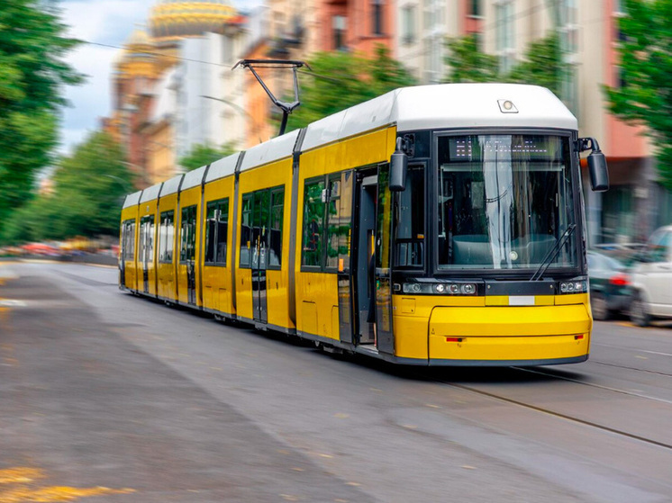 В Липецке трамвайный маршрут № 15 временно приостановлен из-за ремонтных работ