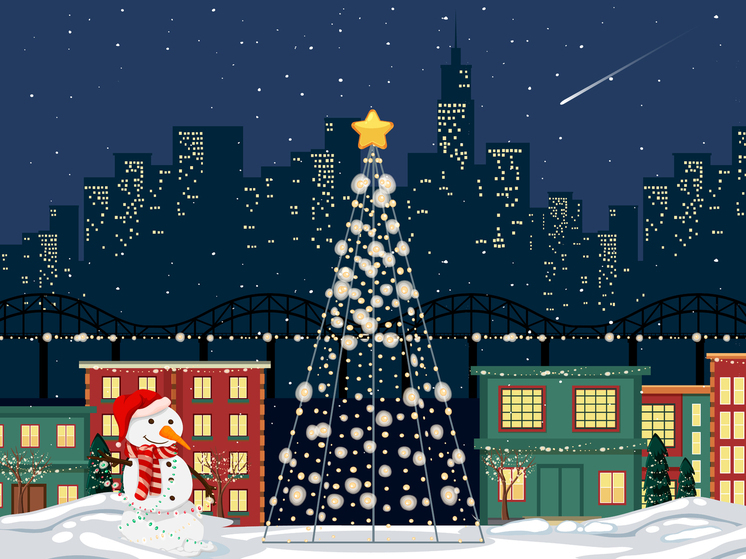 Тамбов наряжается к Новому году: праздничное оформление начнется 17 ноября