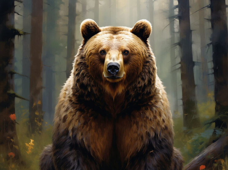 Медведь устроил погром во дворе дома жительницы Пермского края