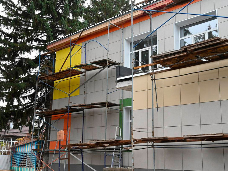 Липецкие власти провели ремонт детсада в Ельце