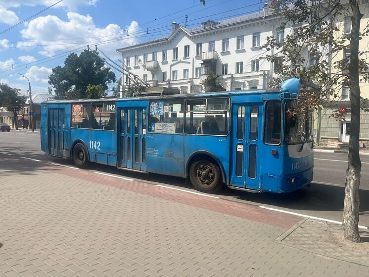 В Орле троллейбусы №1 и №5 временно не доезжают до конечной