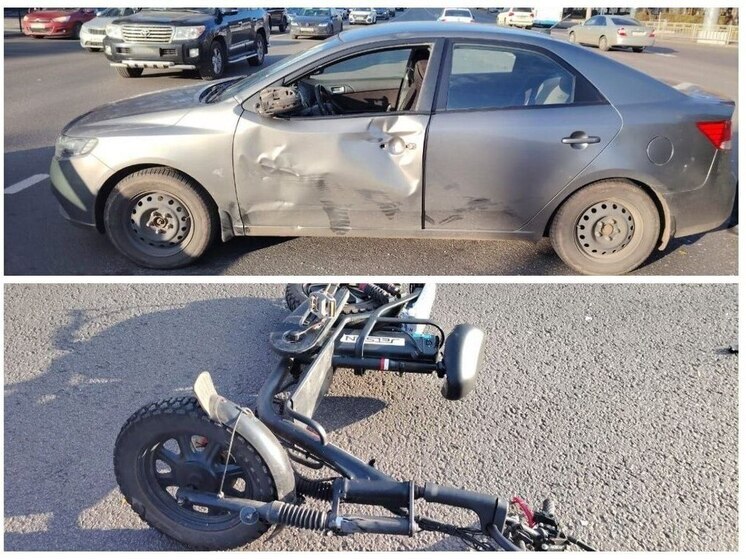 Появились подробности ДТП со скутером на Заставе в Воронеже