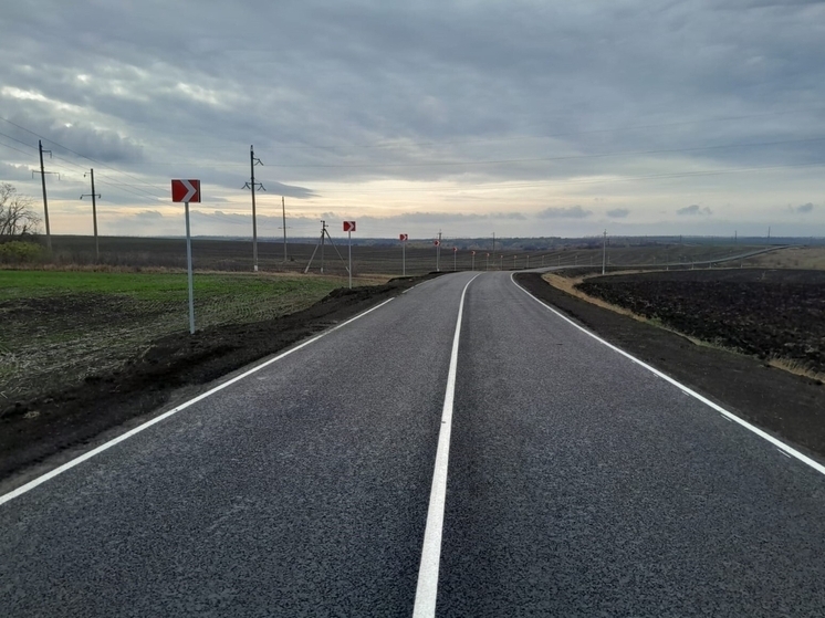 5,4 км нового покрытия: в Вейделевском районе отремонтировали 5,4 км дороги