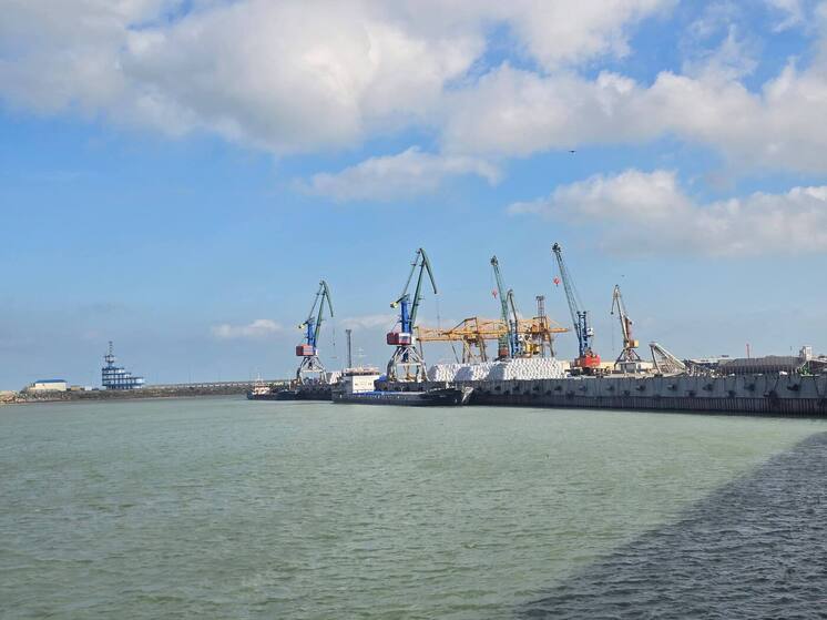 Делегация иранских экспертов в области морского транспорта во главе с заместителем министра транспорта Исламской Республики Иран Саедом Расули посетила Махачкалинский морской торговый порт