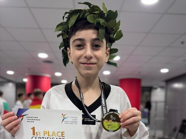 Тхэквондист из Дагестана выиграл «золото» первенства Европы