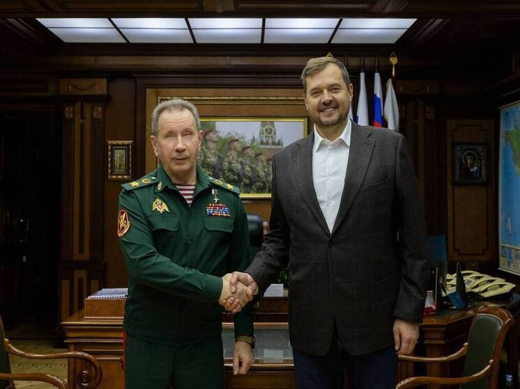 Запорожский губернатор встретился с директором Росгвардии