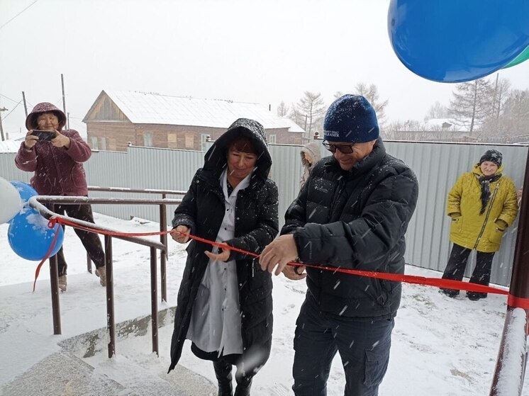 Новый ФАП открыли в селе Верхний Шергольджин