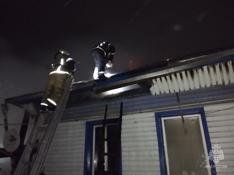 38-летний мужчина получил серьёзные ожоги на пожаре в Колпашевском районе