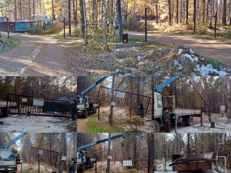 Прокуратура заставила СНТ в Прибайкальском нацпарке снести ворота