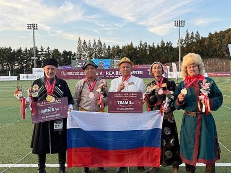 Бурятский лучник Олег Цыбикжапов завоевал бронзу на Кубке мира в Южной Корее