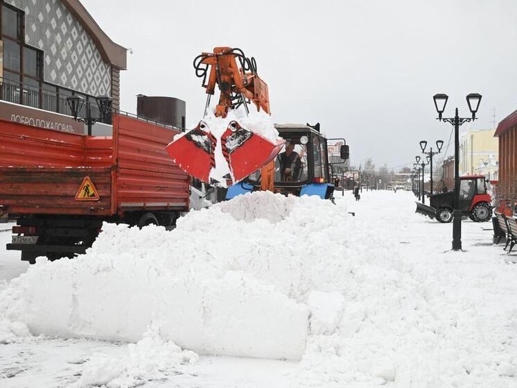 Почти половина месячной нормы осадков выпала в Барнауле за одну неделю ноября
